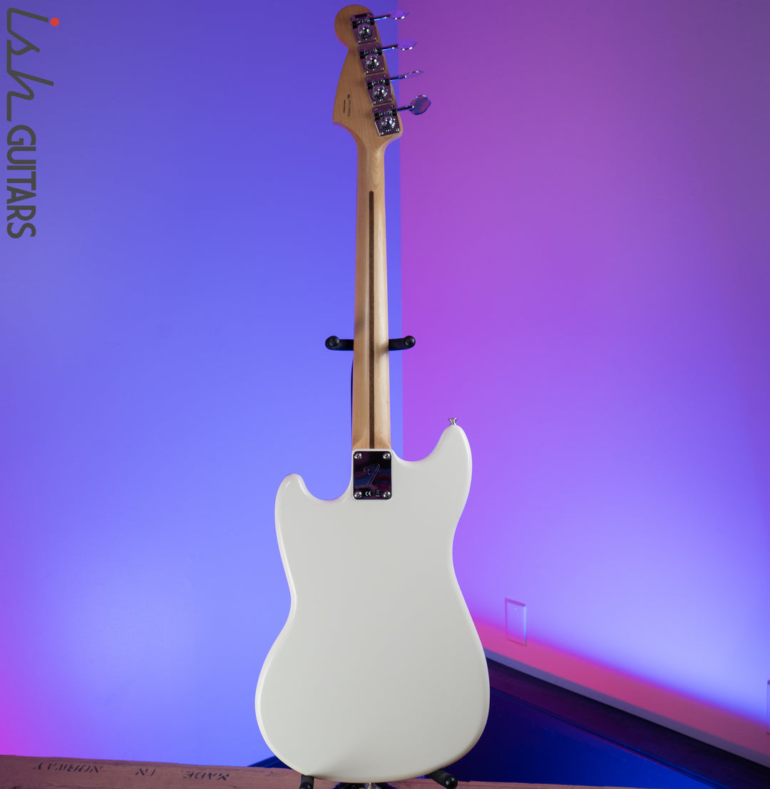 Fender Mustang 4 String PJ Bass Olympic White
