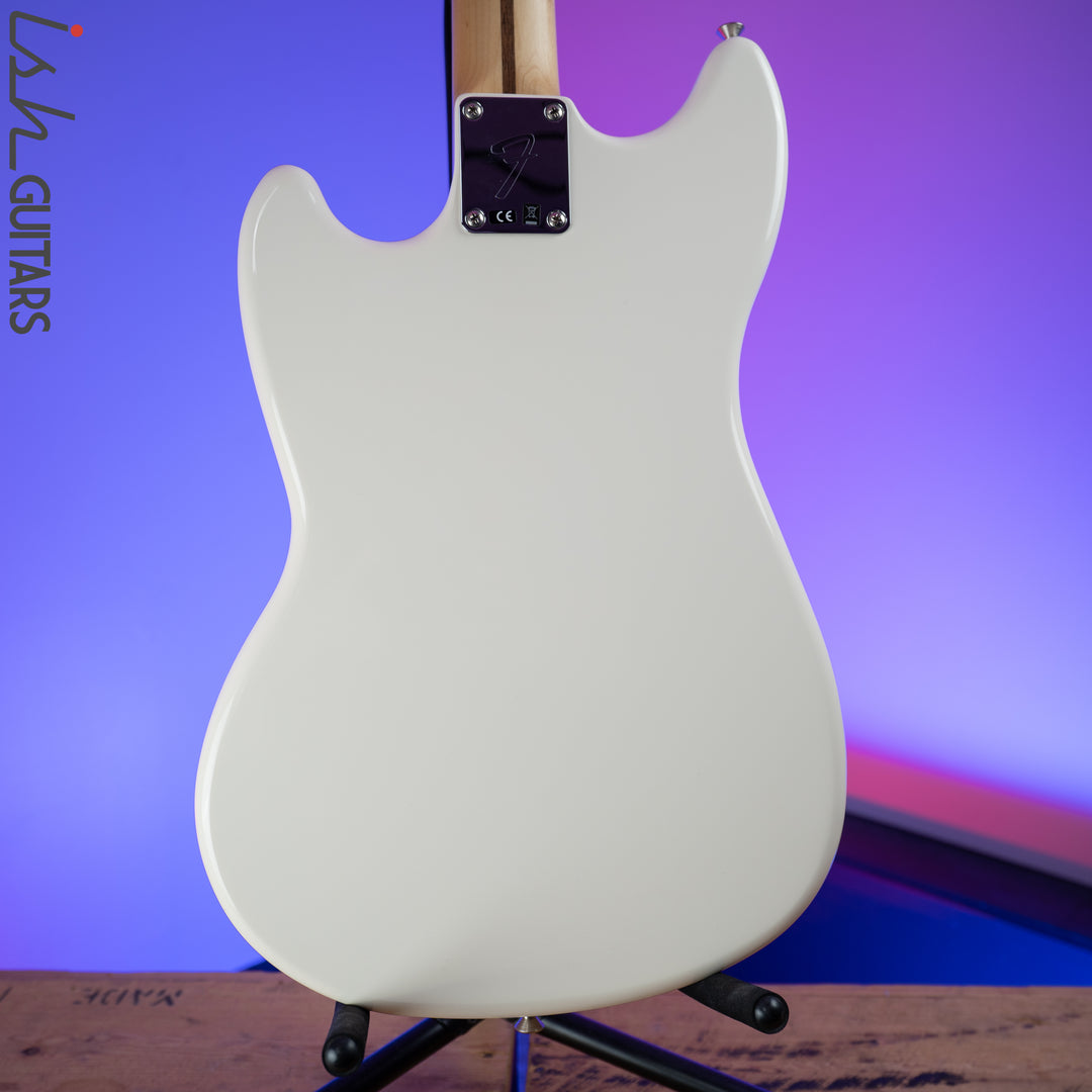 Fender Mustang 4 String PJ Bass Olympic White