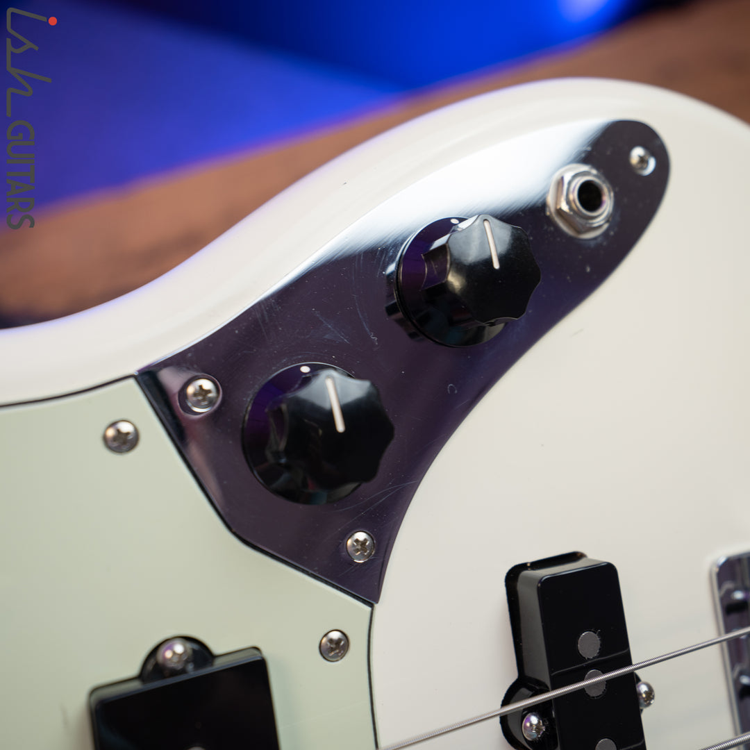 Fender Mustang 4 String PJ Bass Olympic White