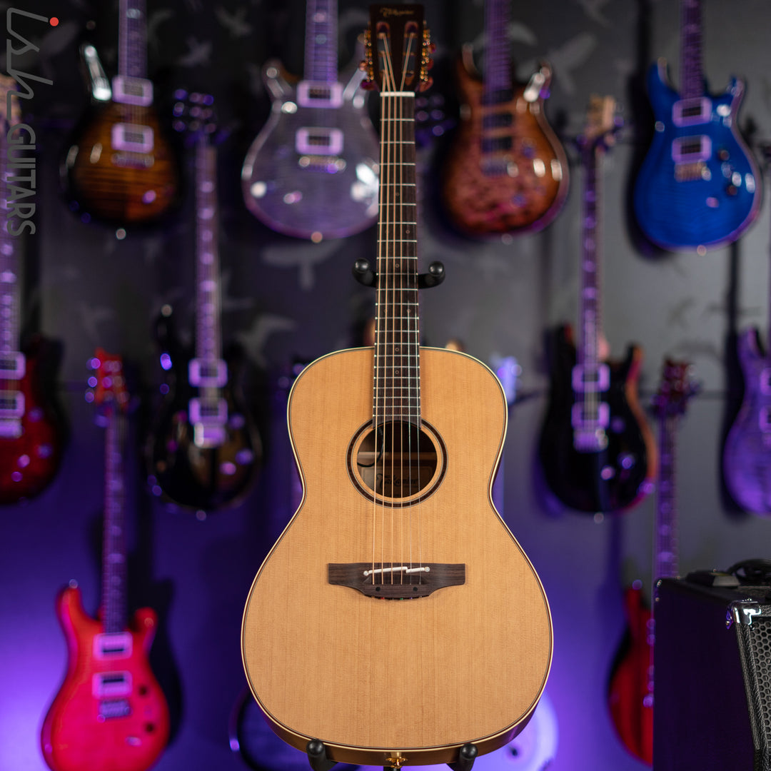 Takamine P3NY Acoustic-Electric Guitar Natural Satin Cedar