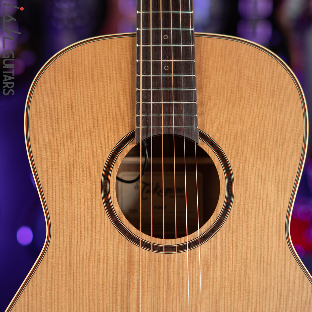 Takamine P3NY Acoustic-Electric Guitar Natural Satin Cedar