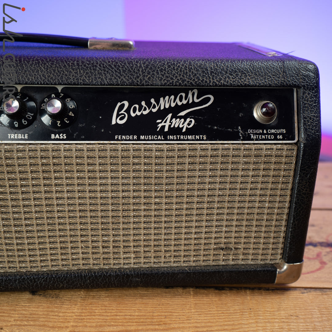 1966 Fender Bassman Blackface Head
