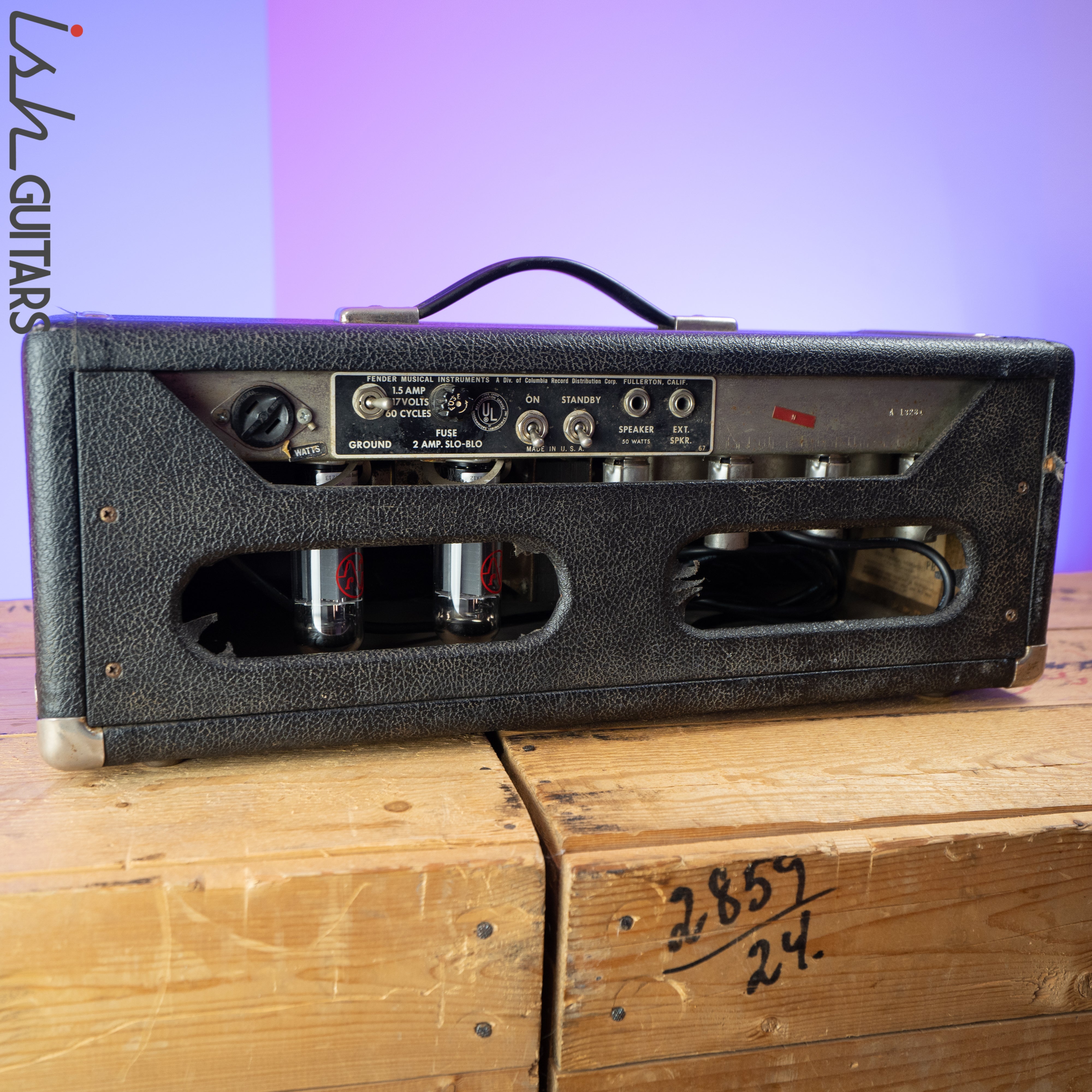 1966 Fender Bassman Blackface Head – Ish Guitars