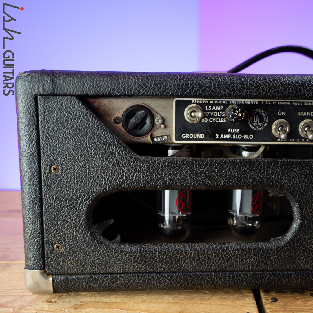 1966 Fender Bassman Blackface Head