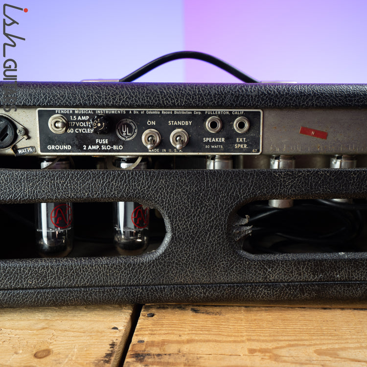 1966 Fender Bassman Blackface Head – Ish Guitars