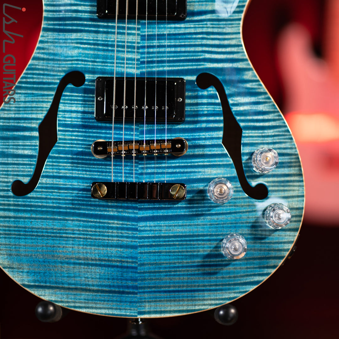 PRS McCarty 594 Hollowbody II Wood Library Aquableux
