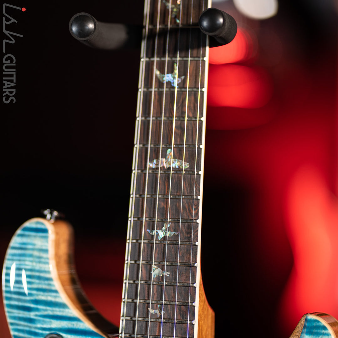 PRS McCarty 594 Hollowbody II Wood Library Aquableux