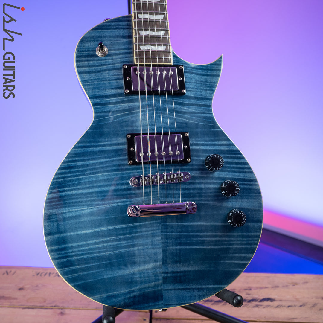 ESP LTD EC-256 Transparent Cobalt Blue