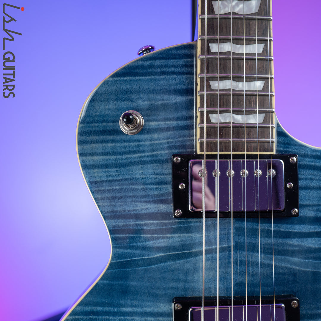 ESP LTD EC-256 Transparent Cobalt Blue