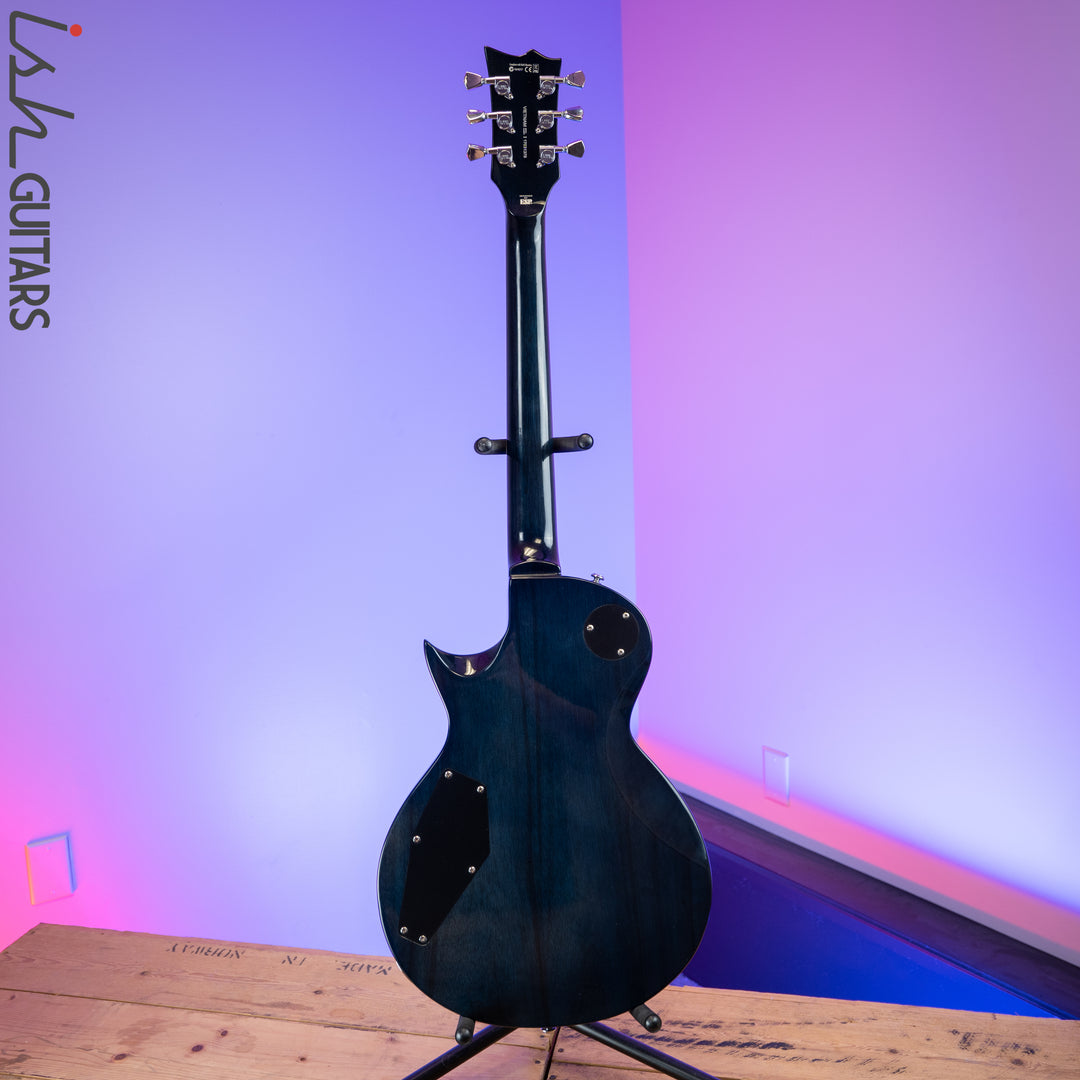 ESP LTD EC-256 Transparent Cobalt Blue