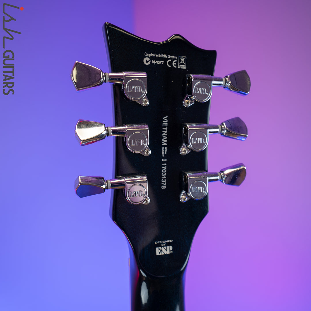 ESP LTD EC-256 Transparent Cobalt Blue