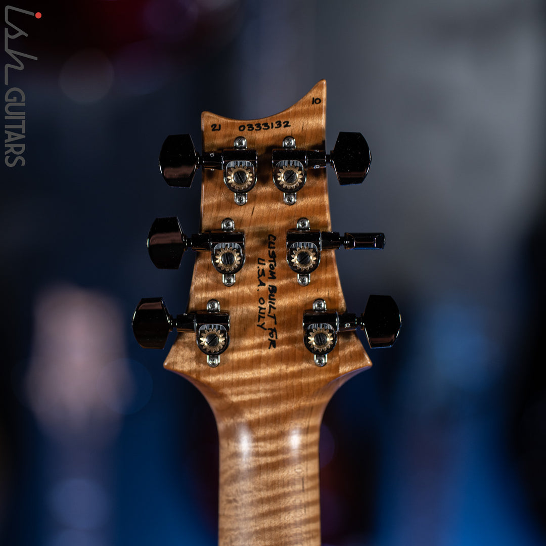 PRS Custom 24 Purple Mist One Piece Quilt Maple 10 Top Wood Library