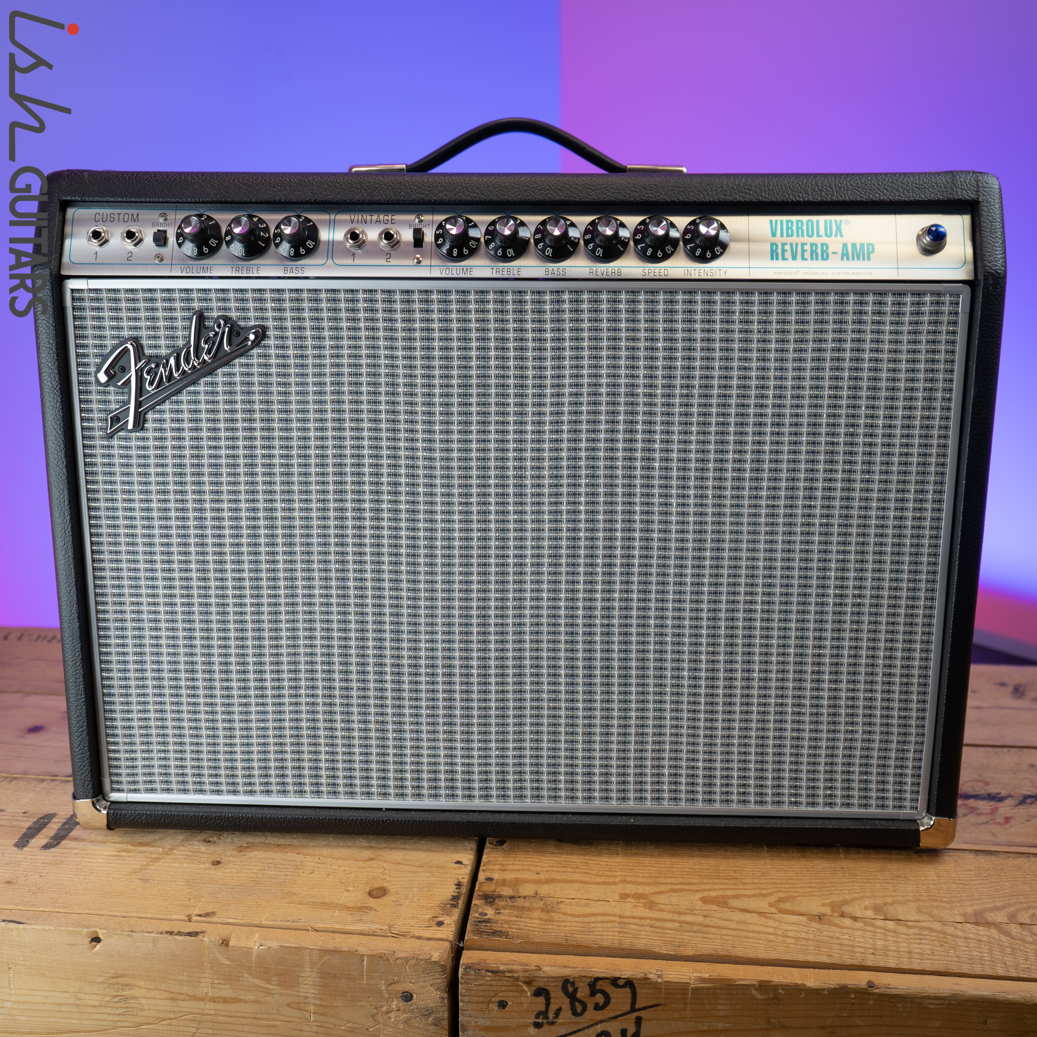 Fender '68 Custom Vibrolux Reverb Reissue 2x10 Combo – Ish Guitars