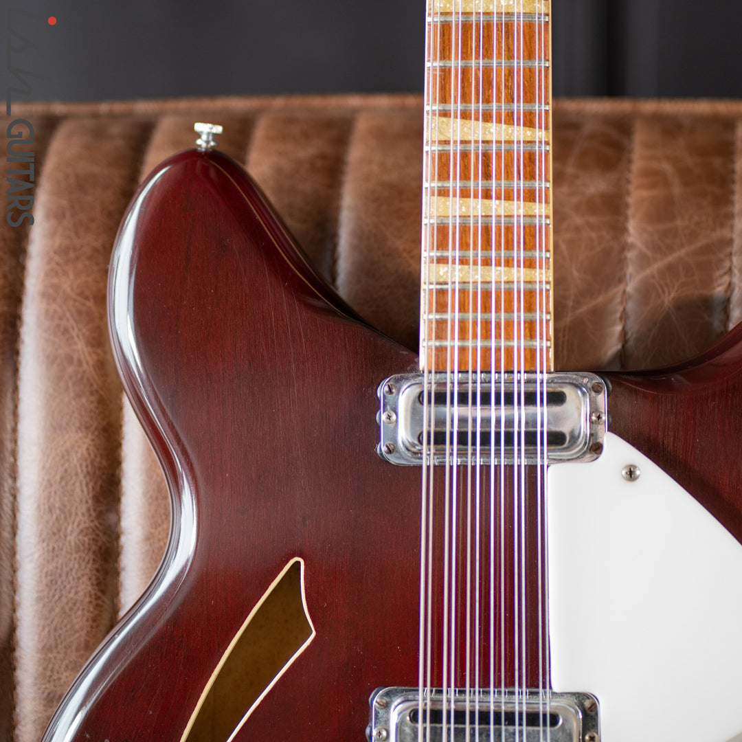 1968 Rickenbacker 360/12 Burgundyglo RARE Roger McGuinn Signed