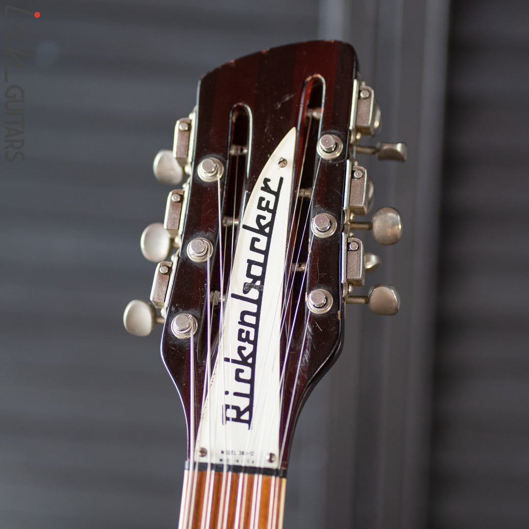1968 Rickenbacker 360/12 Burgundyglo RARE Roger McGuinn Signed