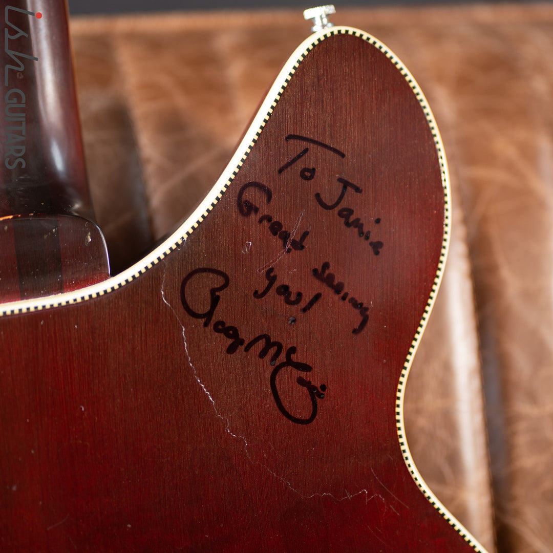 1968 Rickenbacker 360/12 Burgundyglo RARE Roger McGuinn Signed
