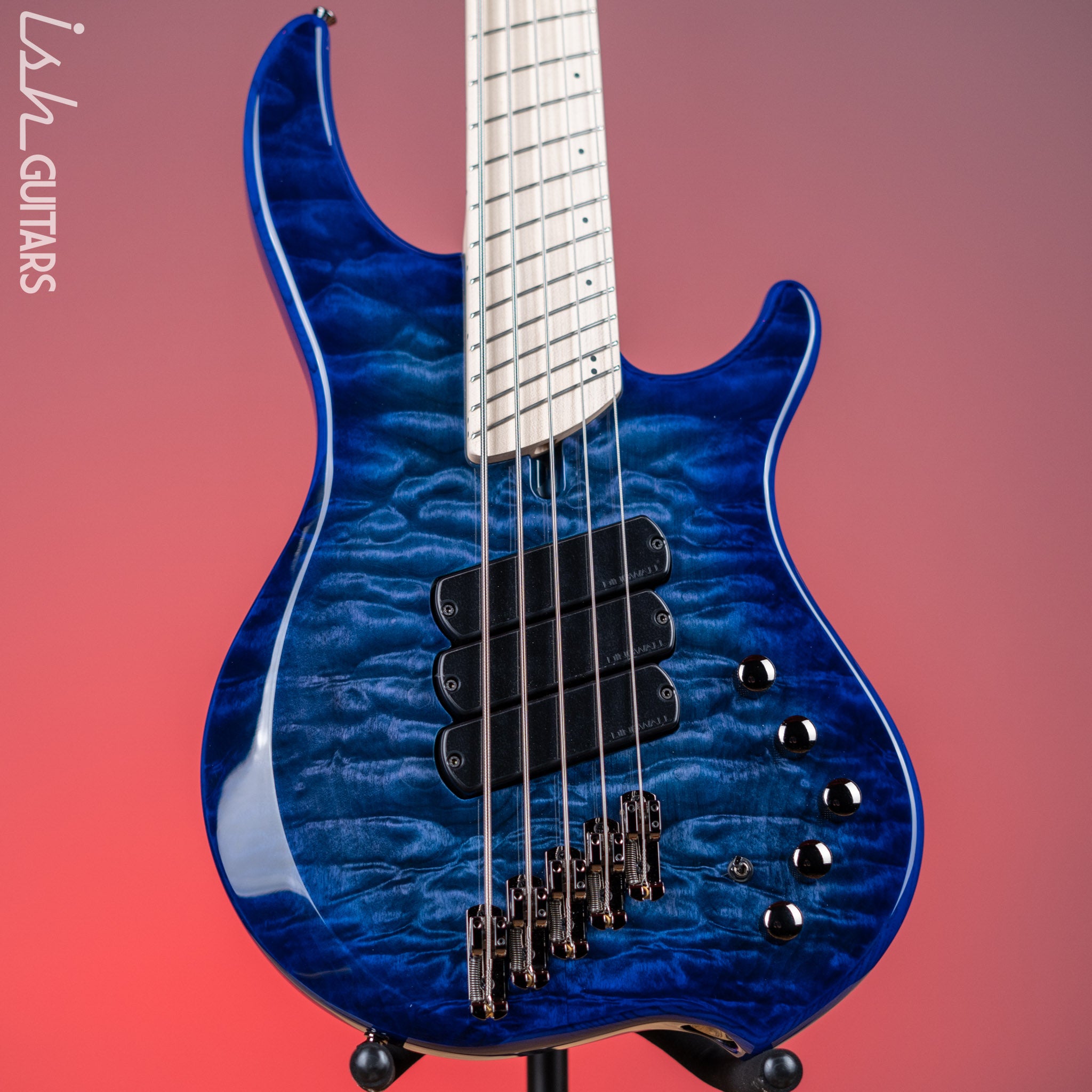 Dingwall Combustion 5-String Bass Indigoburst – Ish Guitars