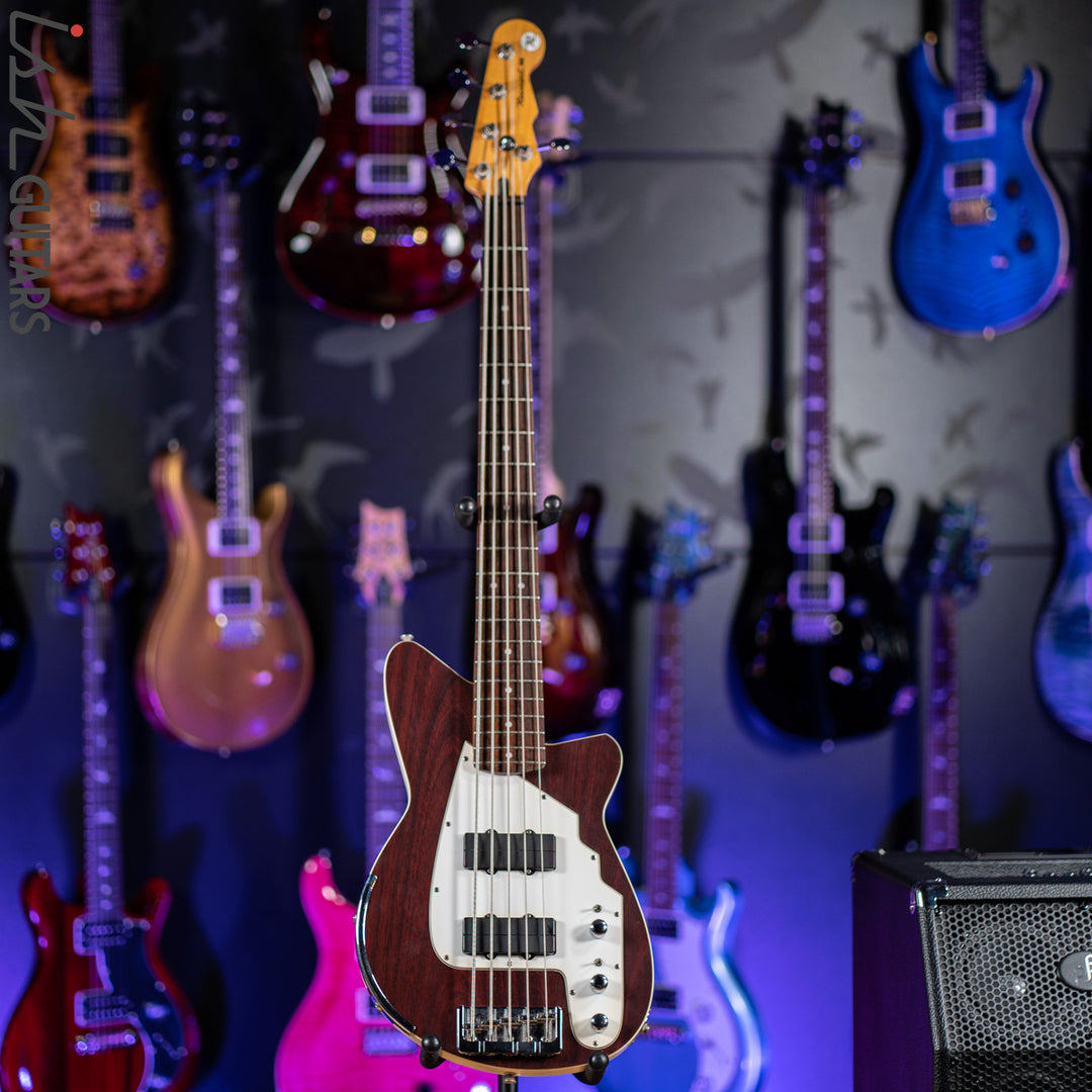 2004 Reverend Brad Houser 5-String Bass Red Mahogany
