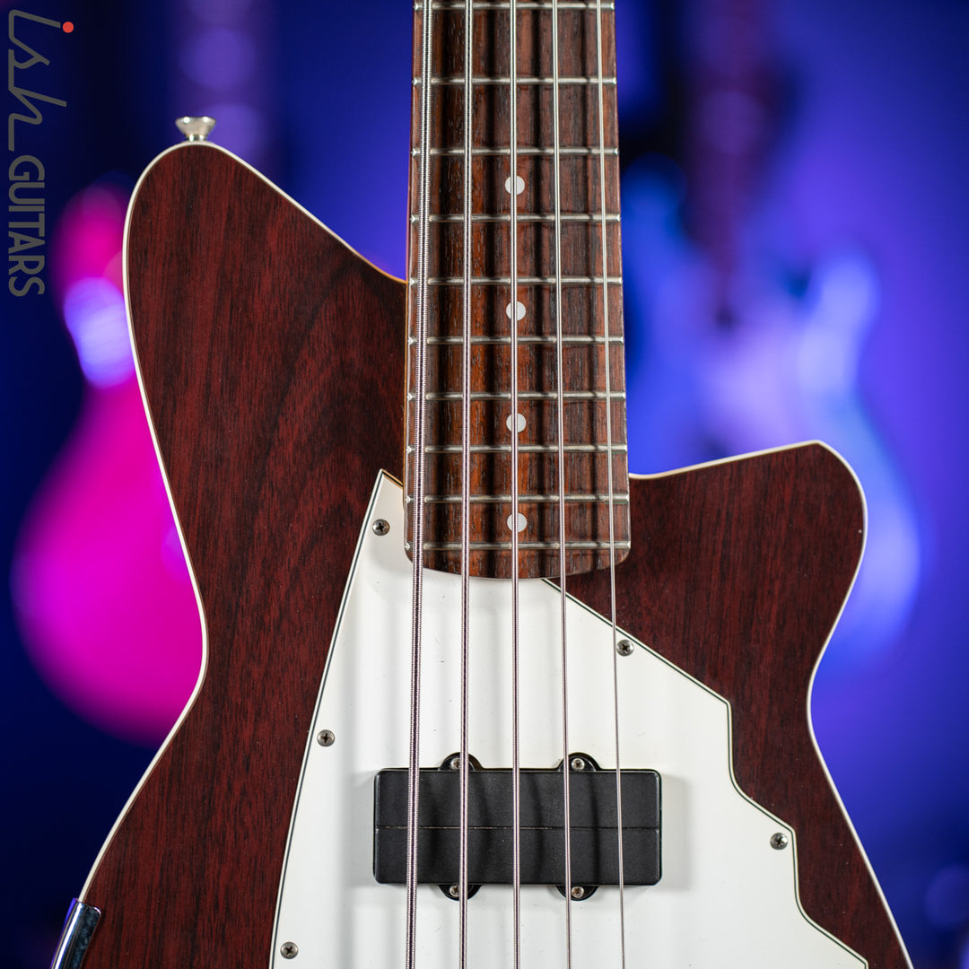 2004 Reverend Brad Houser 5-String Bass Red Mahogany