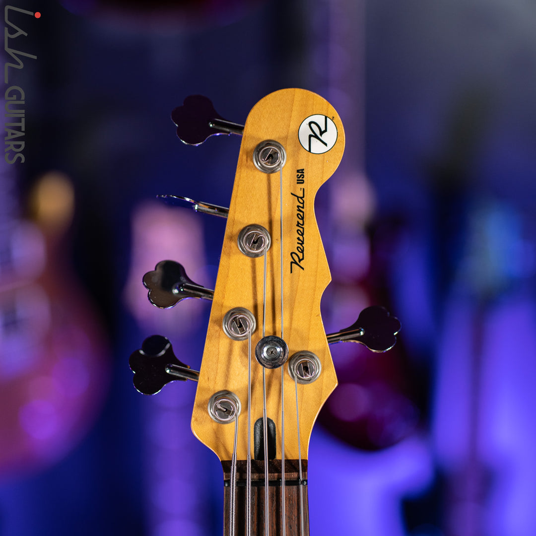 2004 Reverend Brad Houser 5-String Bass Red Mahogany