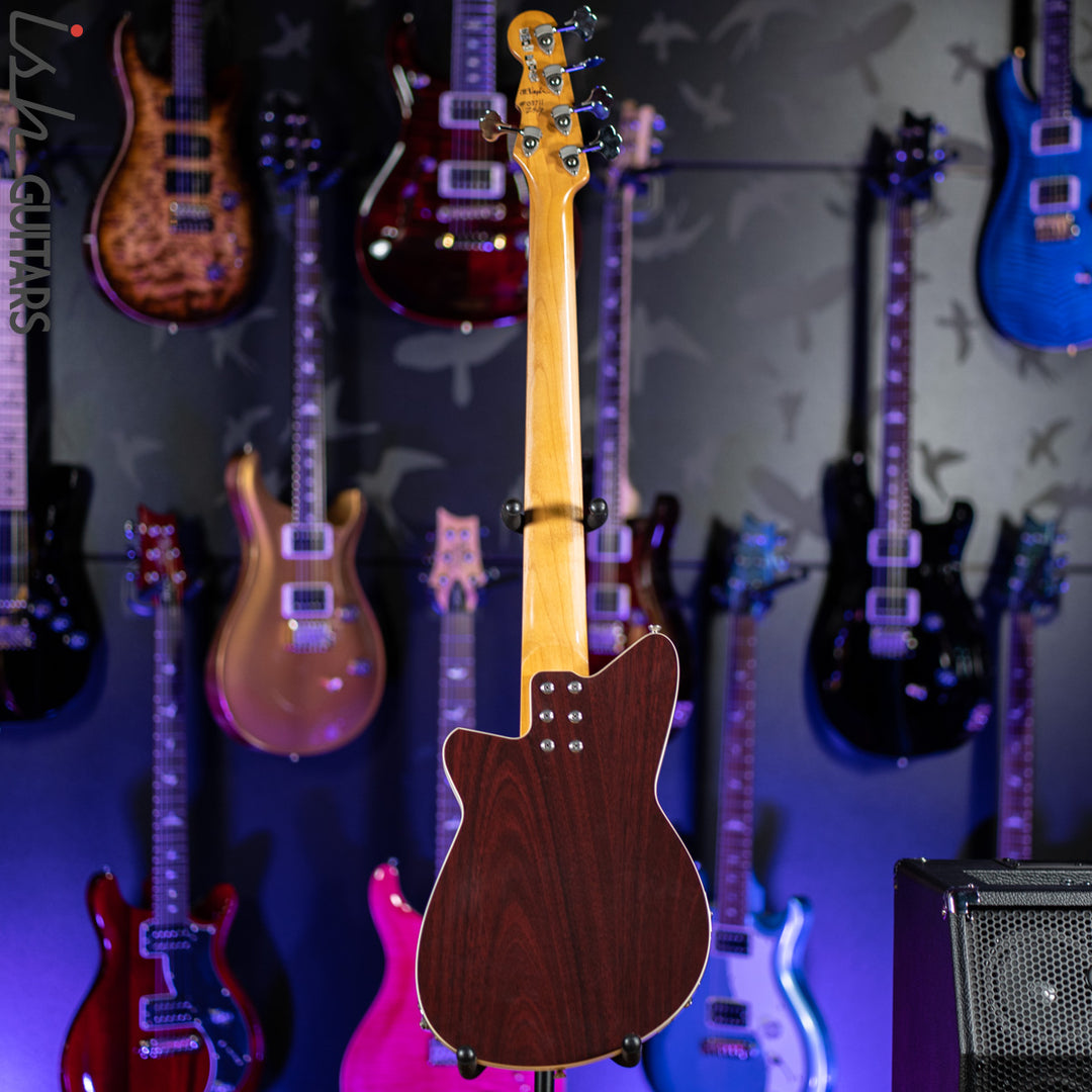 2004 Reverend Brad Houser 5-String Bass Red Mahogany