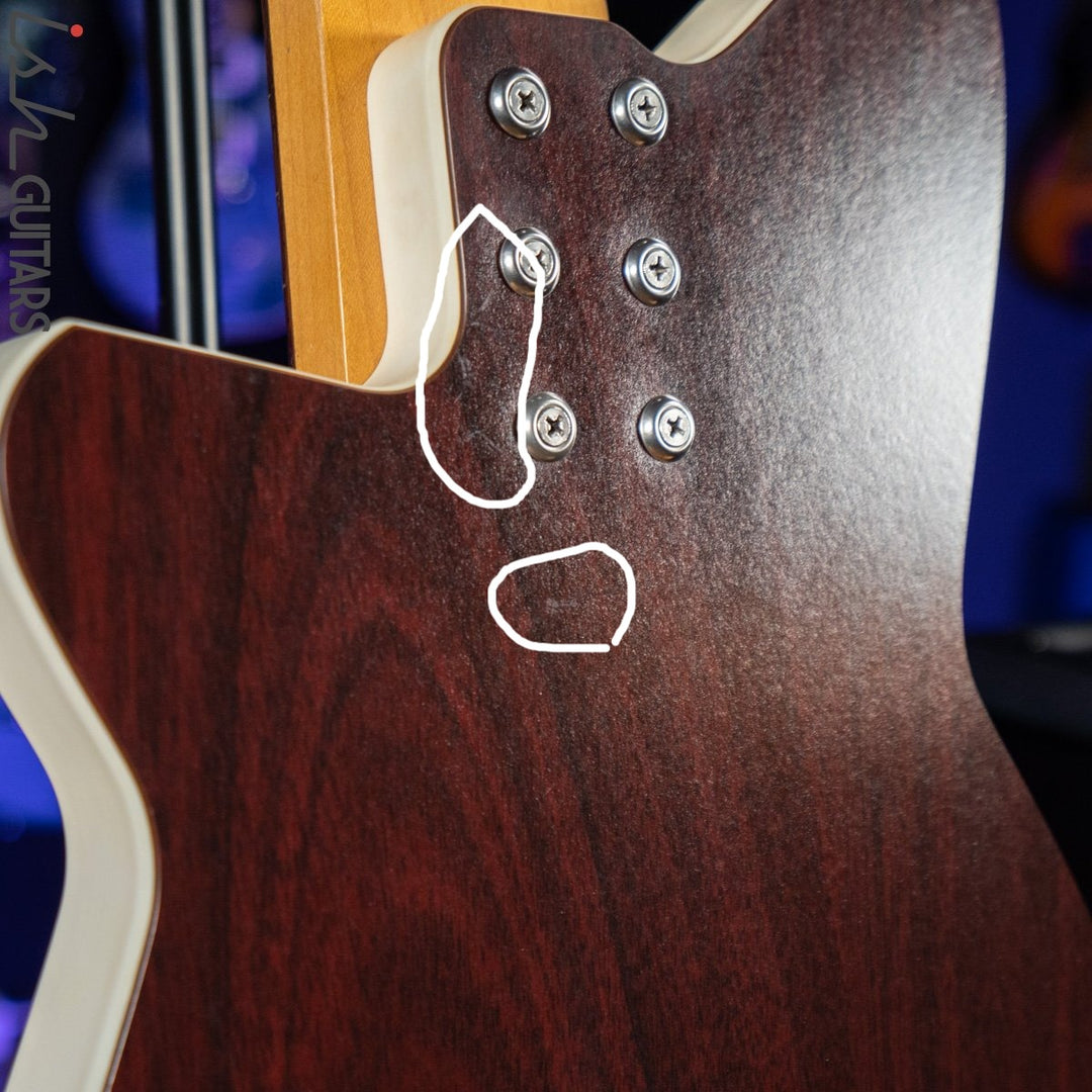 2004 Reverend Brad Houser 5-String Bass Red Mahogany