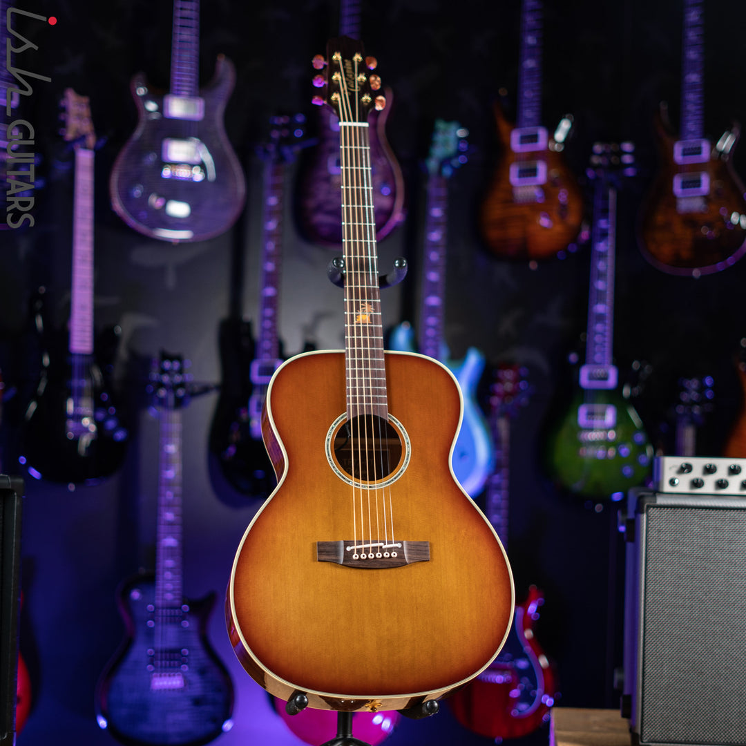 Takamine TF77-PT Orchestra Acoustic-Electric Guitar Tobacco Sunburst