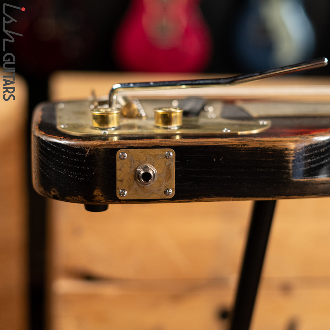 Paoletti Lap Steel Guitar Tremolo PWLS02 Three Tone Sunburst