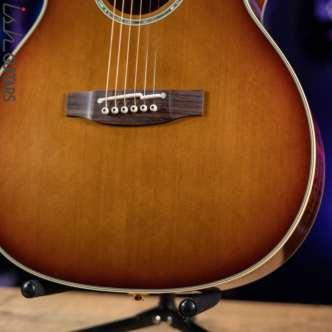 Takamine TF77-PT Orchestra Acoustic-Electric Guitar Tobacco Sunburst