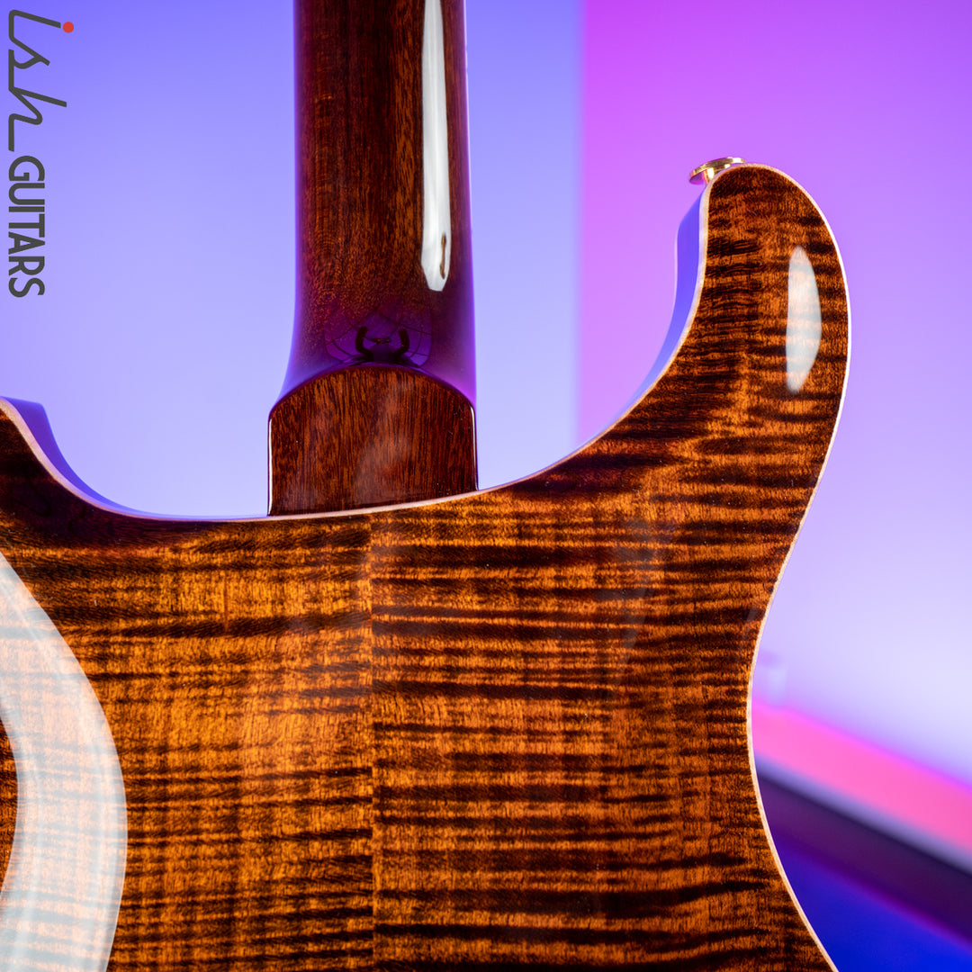 Used 2020 Paul Reed Smith PRS McCarty 594 Hollowbody II Wood Library 10 Top Orange Tiger