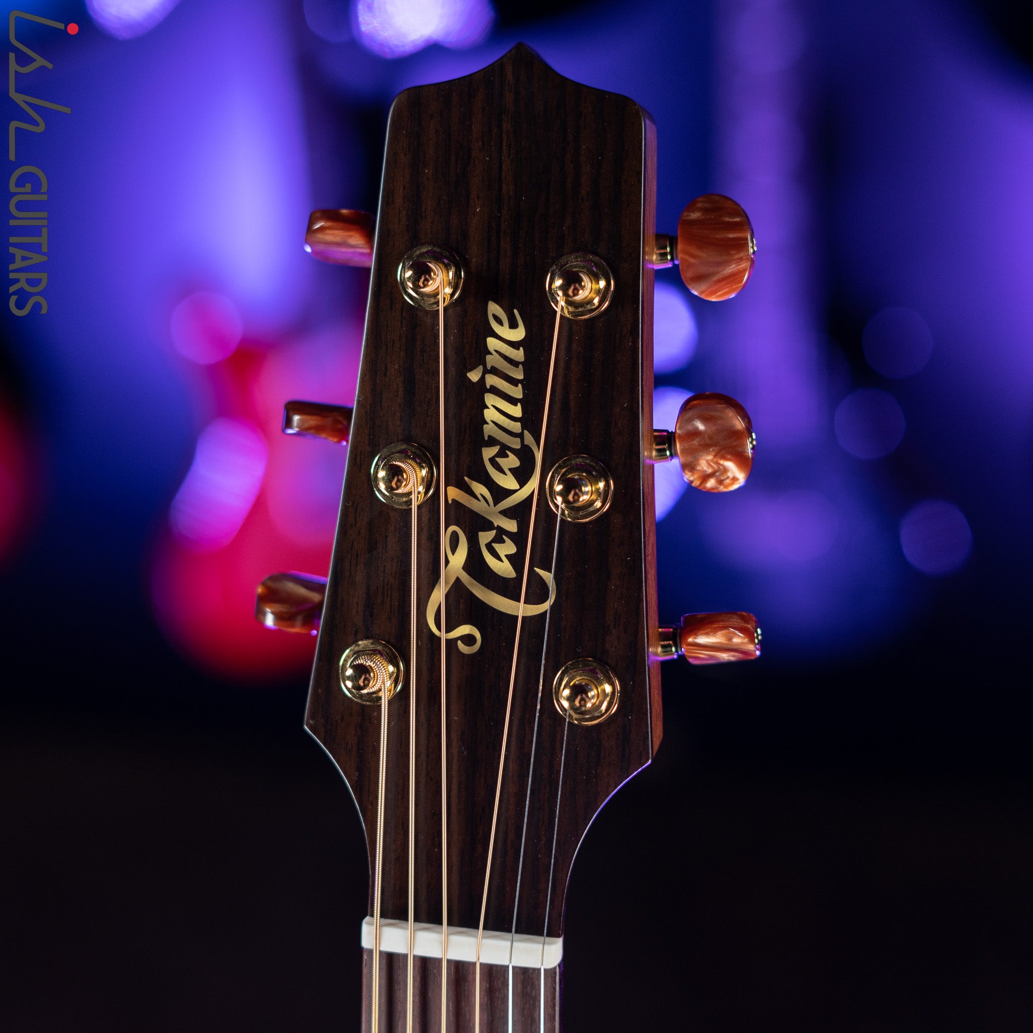 Takamine TF77-PT Orchestra Acoustic-Electric Guitar Tobacco