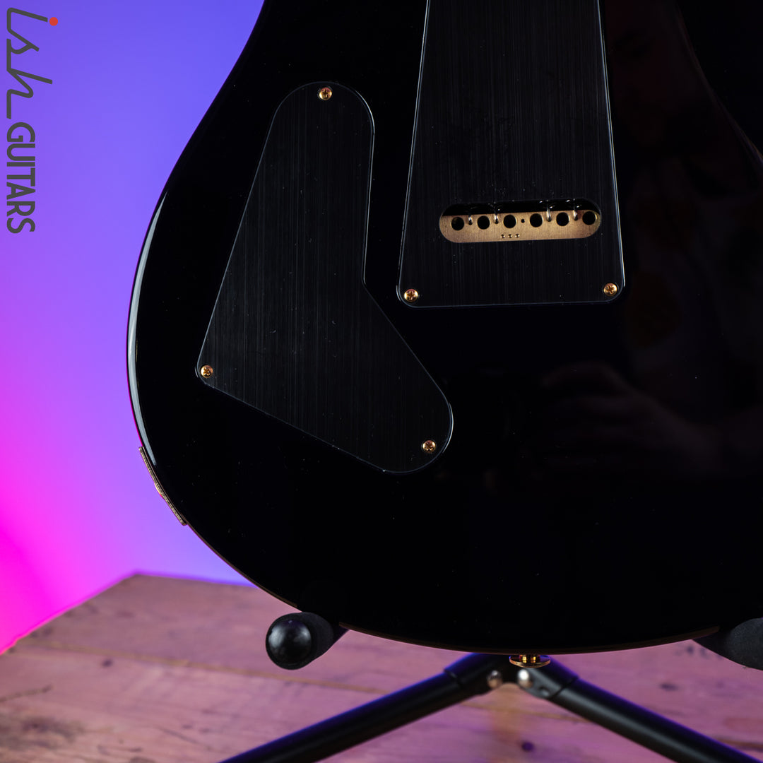 2017 Paul Reed Smith PRS Custom 24 10 Top Charcoal Burst Maple Neck Experience Guitar