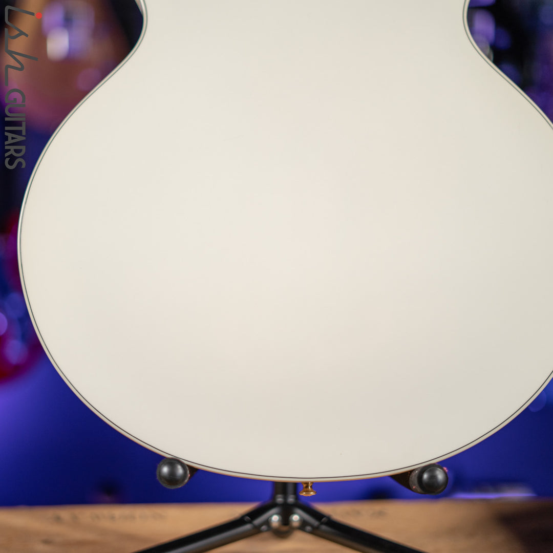 2010 Gibson Custom Shop ES-355 Semi-Hollow Alex Lifeson Signature Alpine White