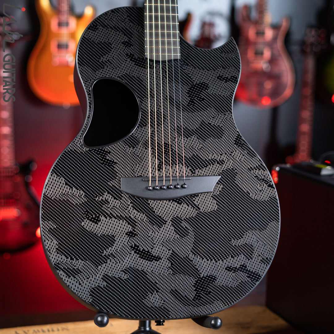 McPherson Sable Carbon Fiber Acoustic Electric Guitar Camo Gloss