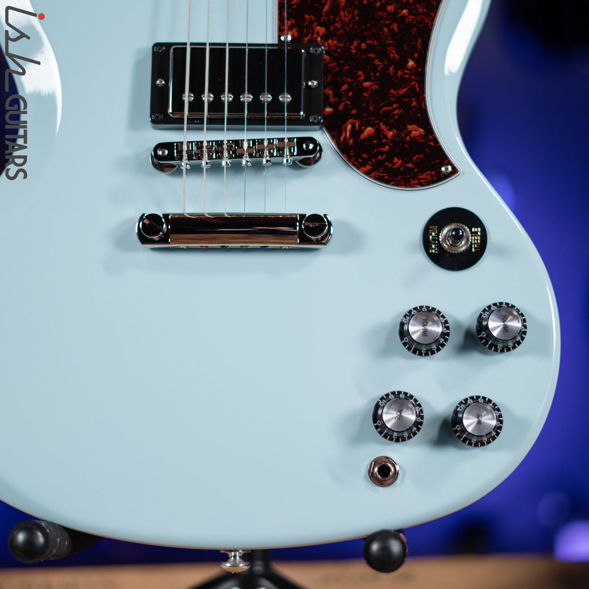 2020 Gibson SG Standard Frost Blue – Ish Guitars