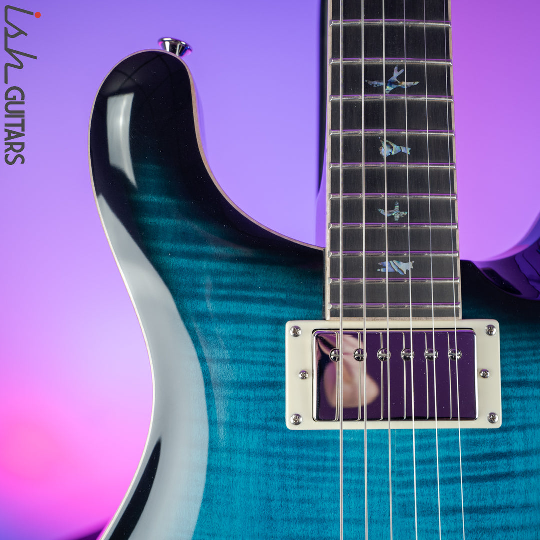 2020 PRS Paul Reed Smith SE Hollowbody II Piezo Peacock Blue