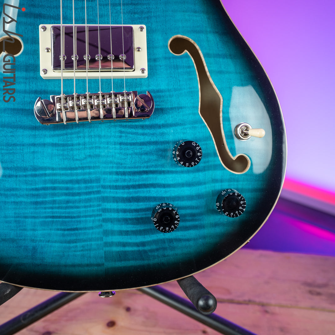 2020 PRS Paul Reed Smith SE Hollowbody II Piezo Peacock Blue