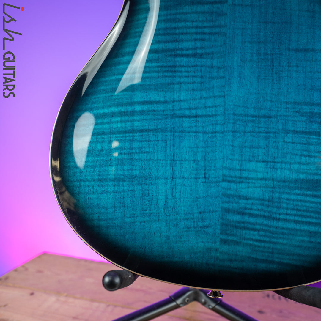 2020 PRS Paul Reed Smith SE Hollowbody II Piezo Peacock Blue