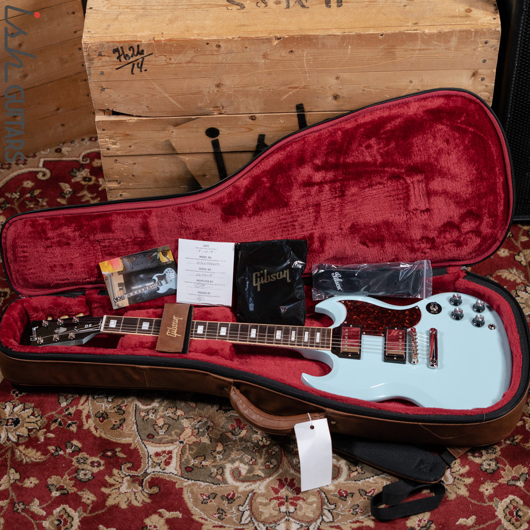 2020 Gibson SG Standard Frost Blue