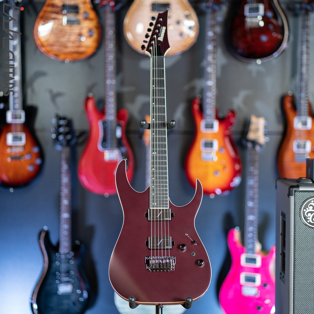 Ibanez RG5121 Prestige Electric Guitar Burgundy Metallic Flat Blemished