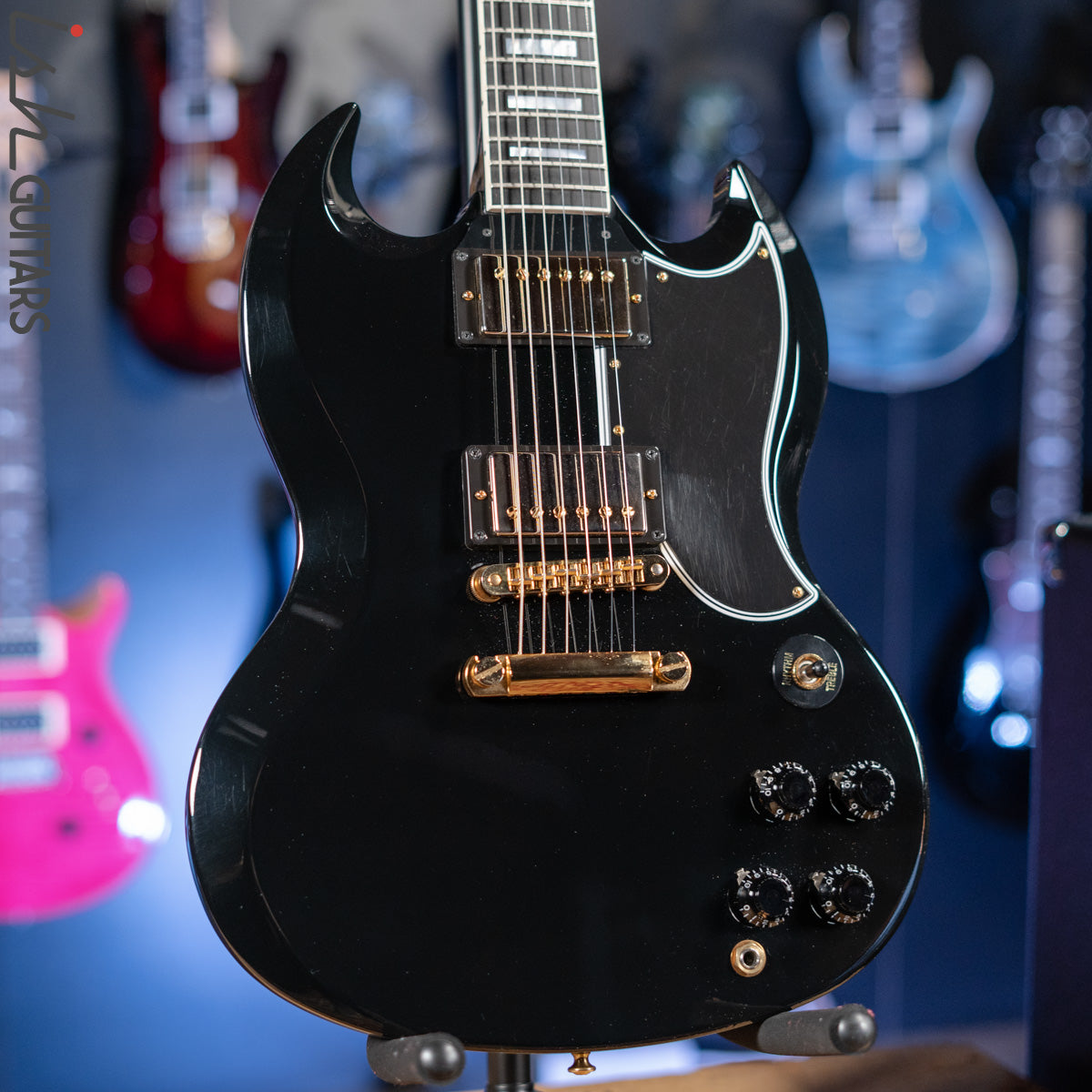 2017 Gibson SG Custom Shop Black – Ish Guitars