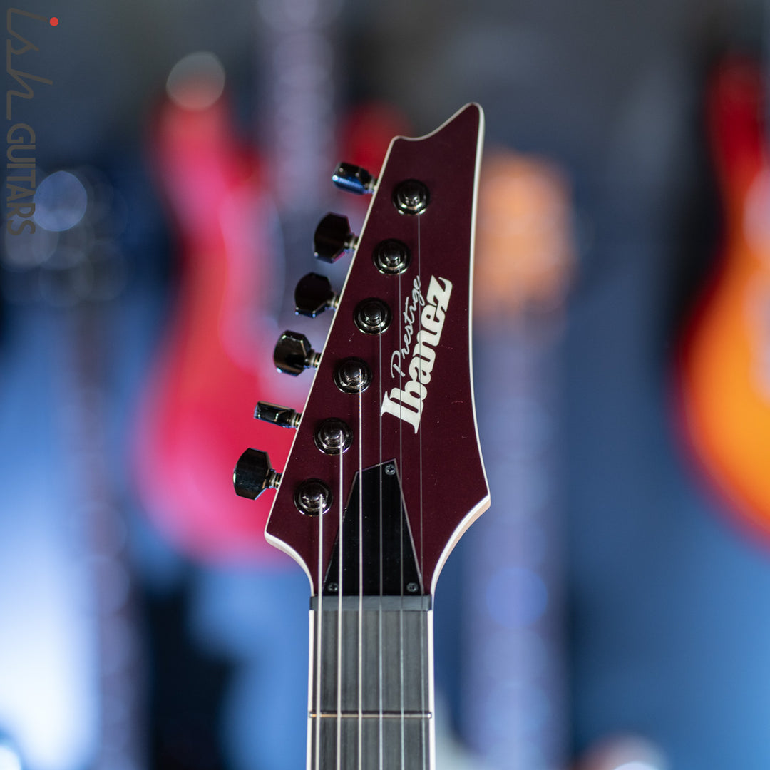 Ibanez RG5121 Prestige Electric Guitar Burgundy Metallic Flat Blemished