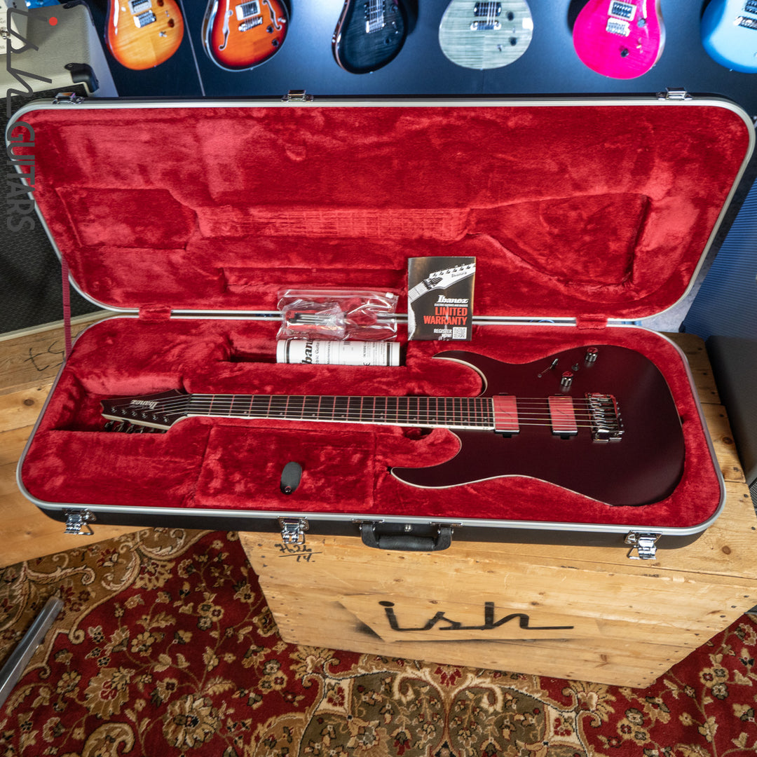 Ibanez RG5121 Prestige Electric Guitar Burgundy Metallic Flat Blemished