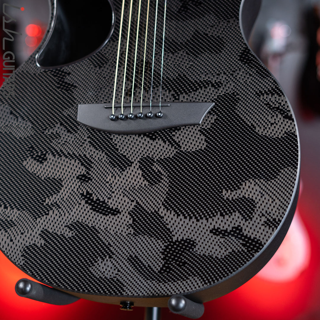 McPherson Sable Carbon Fiber Acoustic Electric Guitar Camo Gloss