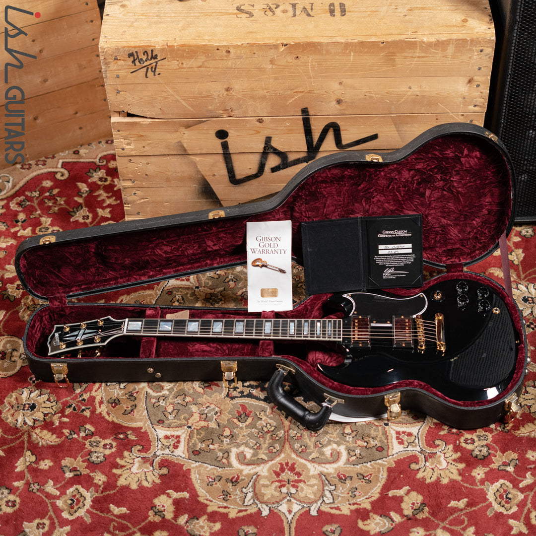 2017 Gibson SG Custom Shop Black