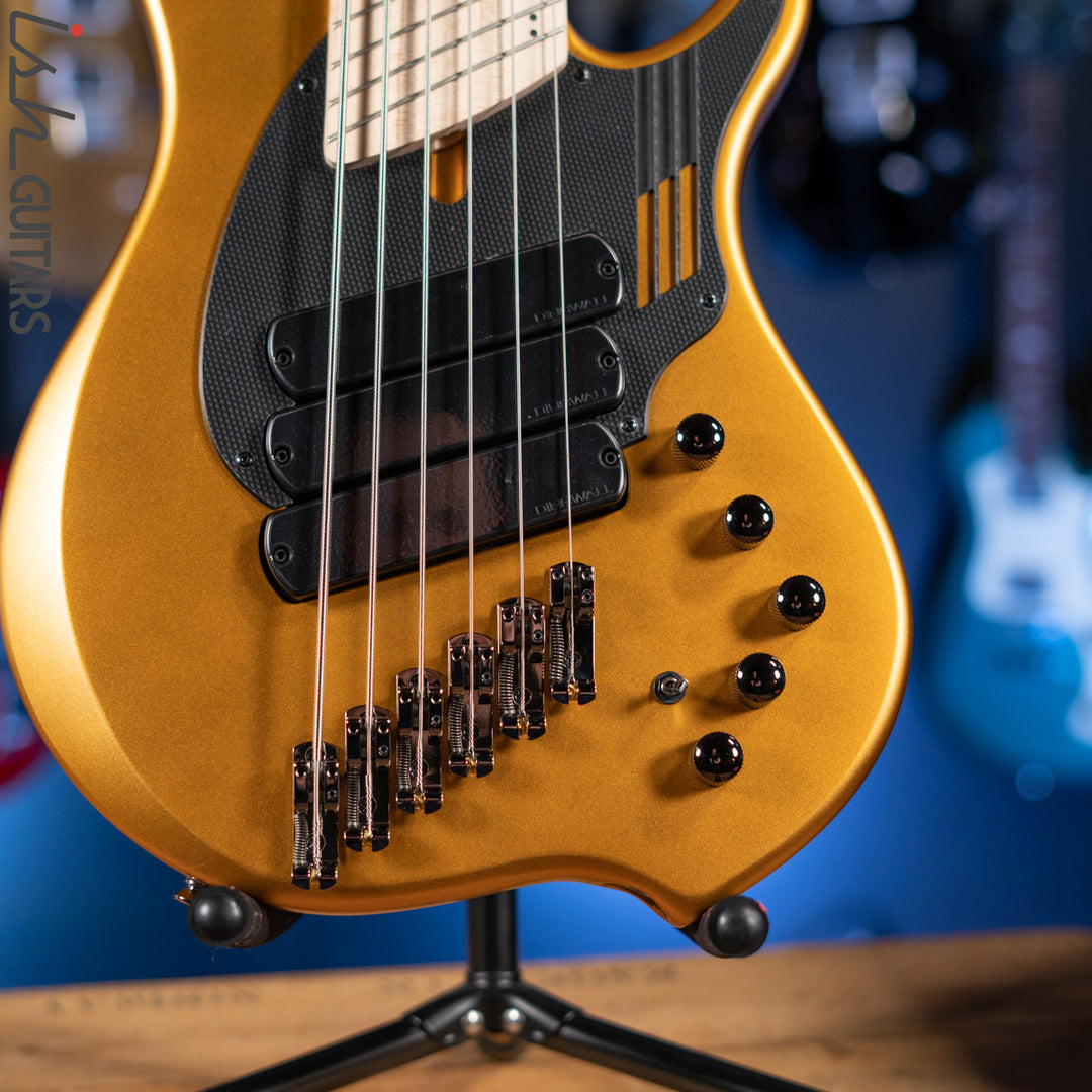 Dingwall NG-3 6-String Bass Metallic Gold Matte