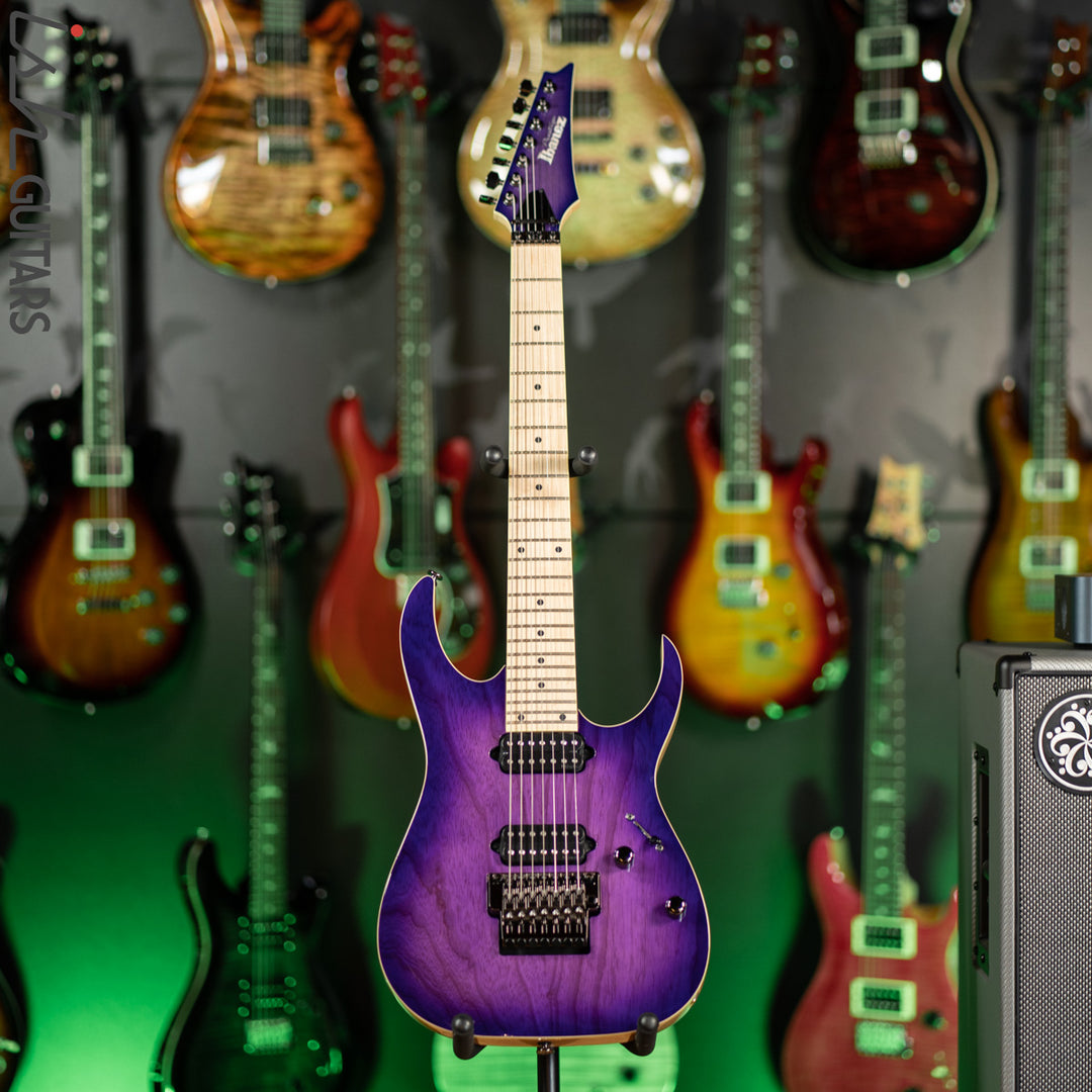 Ibanez Prestige RG752AHM Royal Plum Burst Electric Guitar