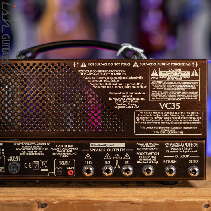 Victory VC35 The Copper 35W Guitar Amp Head