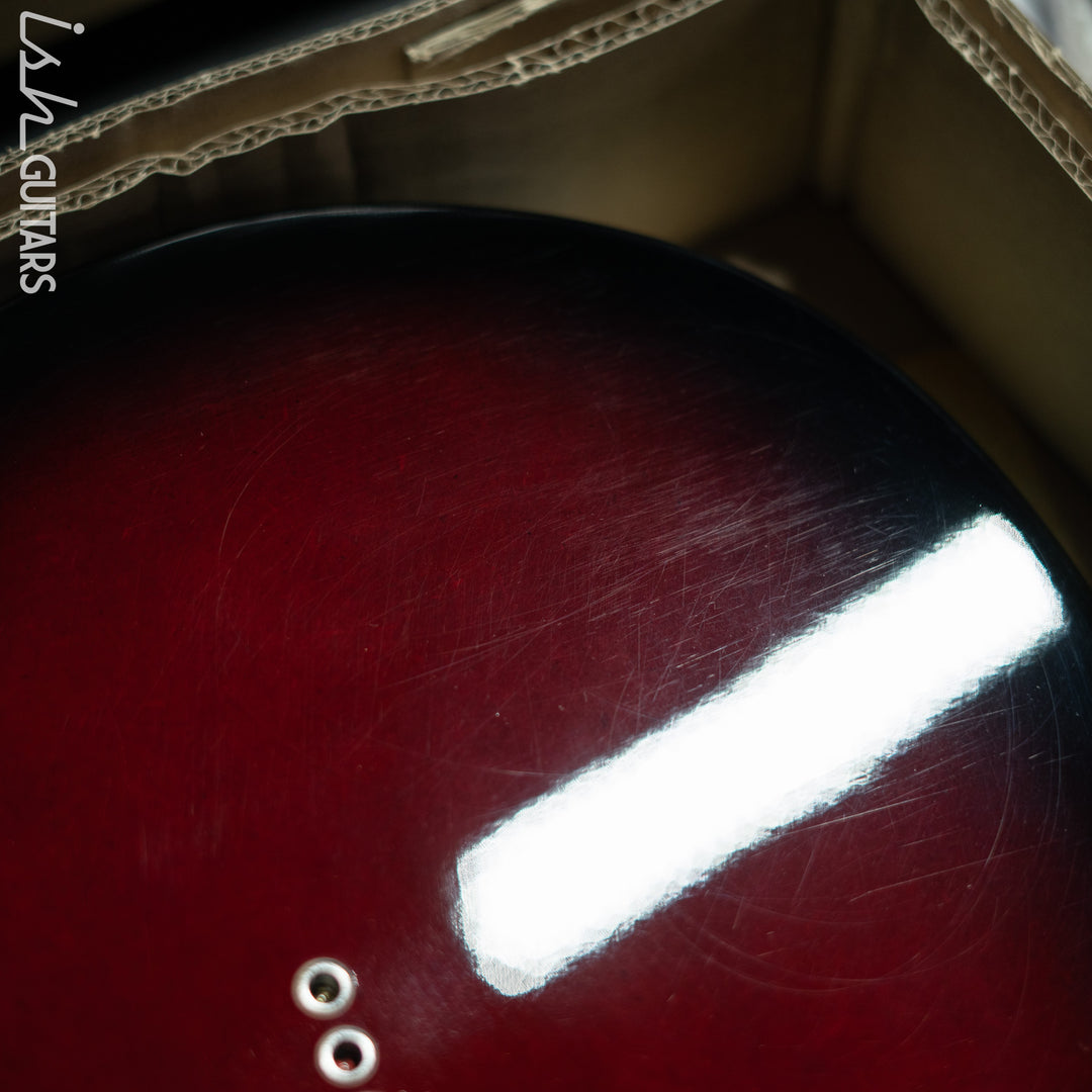 Danelectro 59x12 12-String Electric Guitar Red Burst Demo