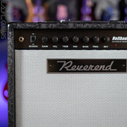 Reverend Hellhound 40/60 1x12 Combo Guitar Amplifier Black Paisley Wrap